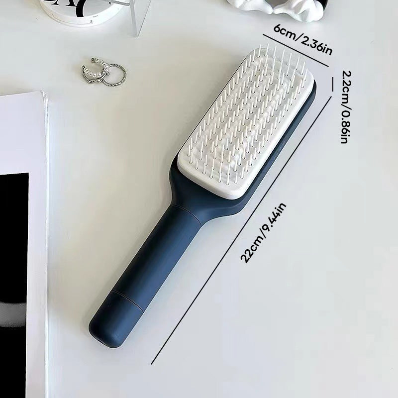 BowLift | Self-cleaning anti-static massage comb