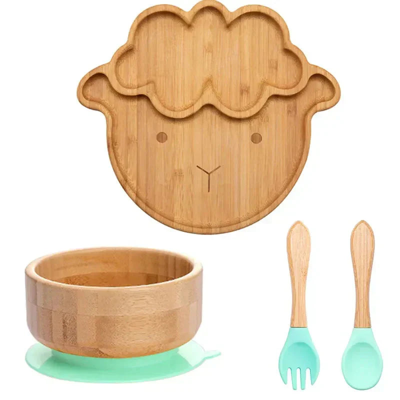 BowLift | Children's Tableware Set with Suction Cup - EcoFeast