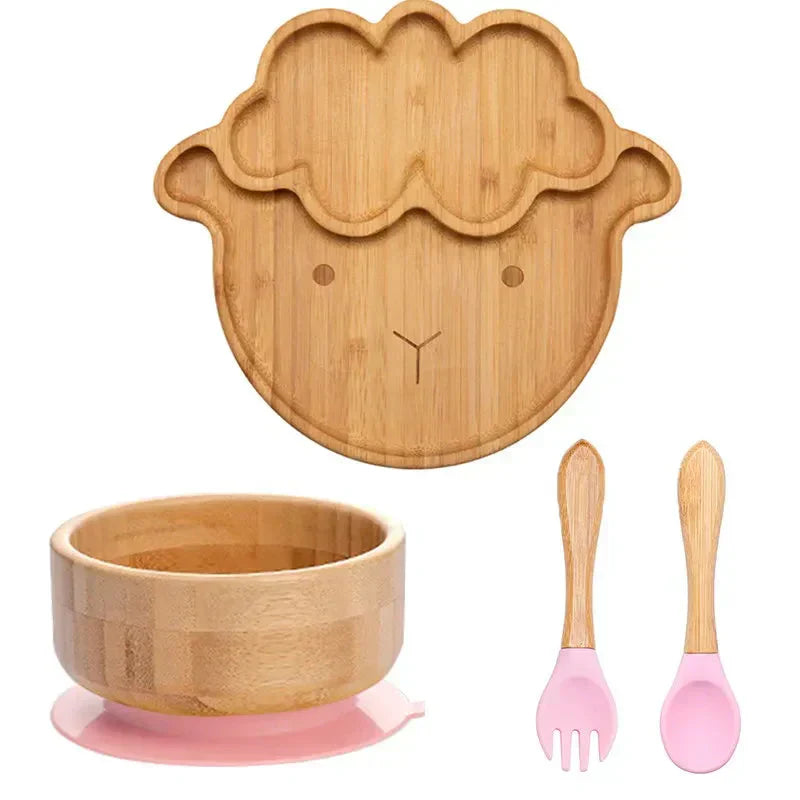 BowLift | Children's Tableware Set with Suction Cup - EcoFeast