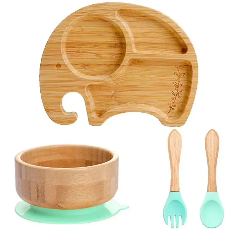 BowLift | Children's Tableware Set with Suction Cup - EcoFeast