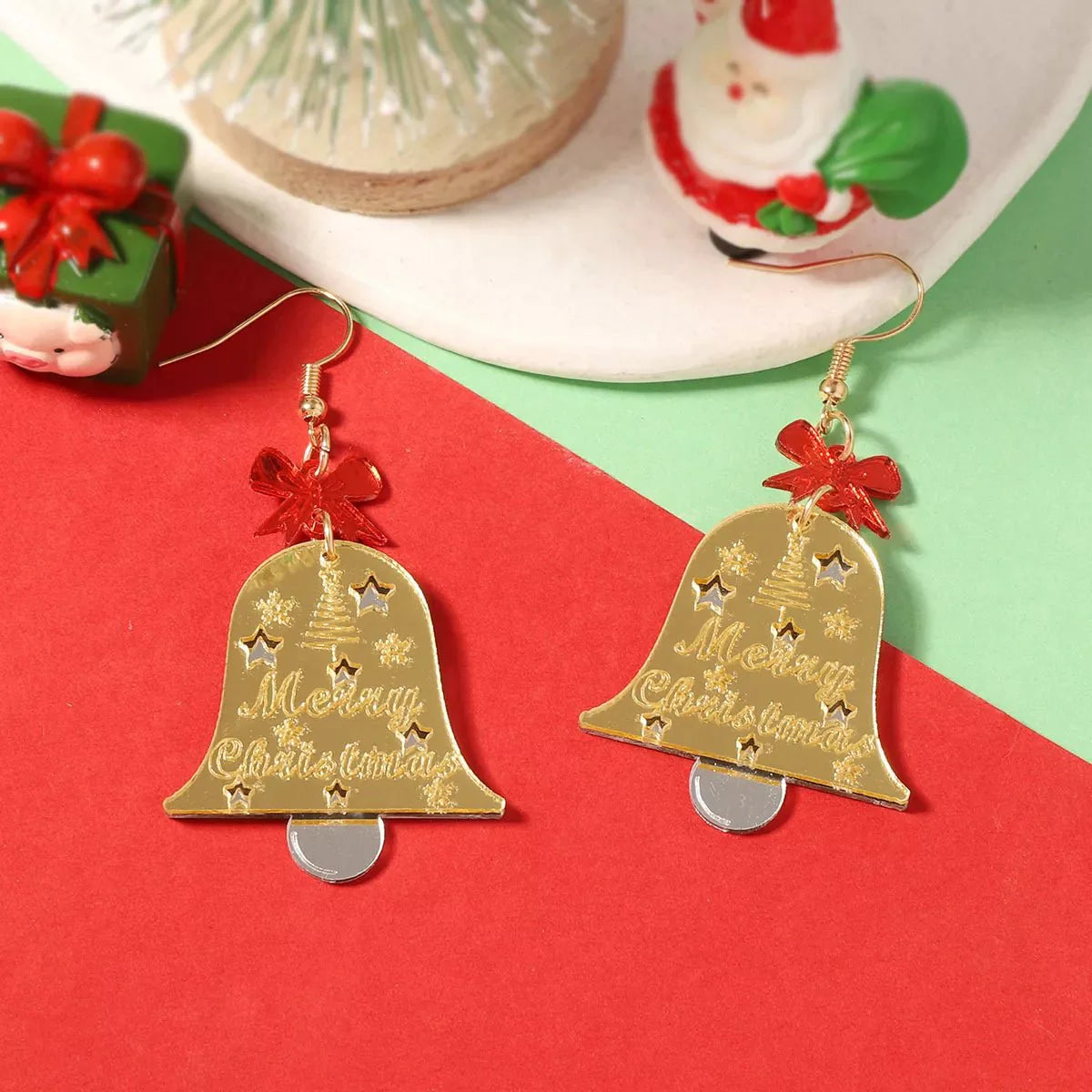 BowLift | Christmas Bell Dangle Earrings
