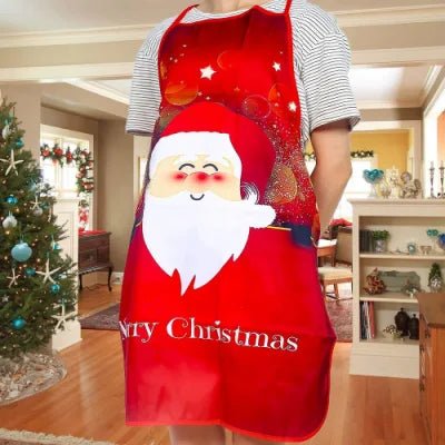BowLift | Christmas Cute Cooking Apron - Set of 6 - Home Kitchen Cooking Baking Oil-proof Apron