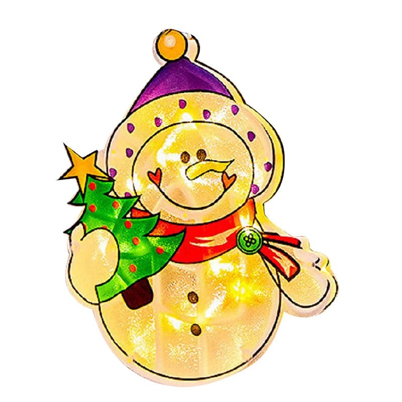 BowLift | Christmas Window Hanging Lights - Battery Operated Christmas Lighted Decorations