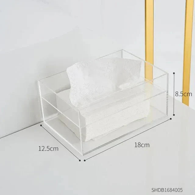 BowLift | Colorful Tissue Box Holder made of Acrylic