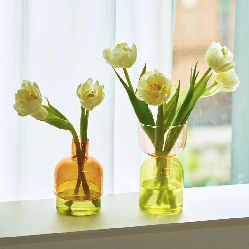 BowLift | Glass Bodletop Two-Piece Vase