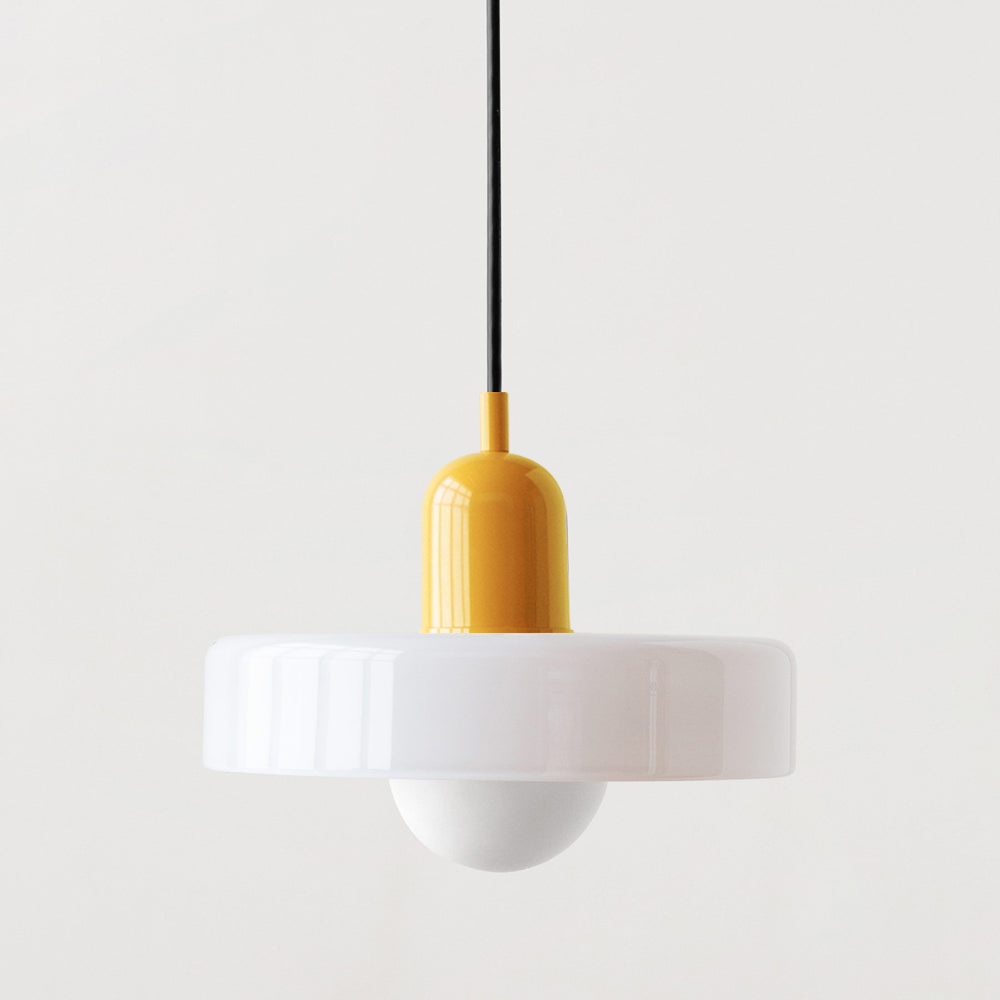 BowLift | Colourful Pendant Lamp in Bauhaus Style - StiloGlas
