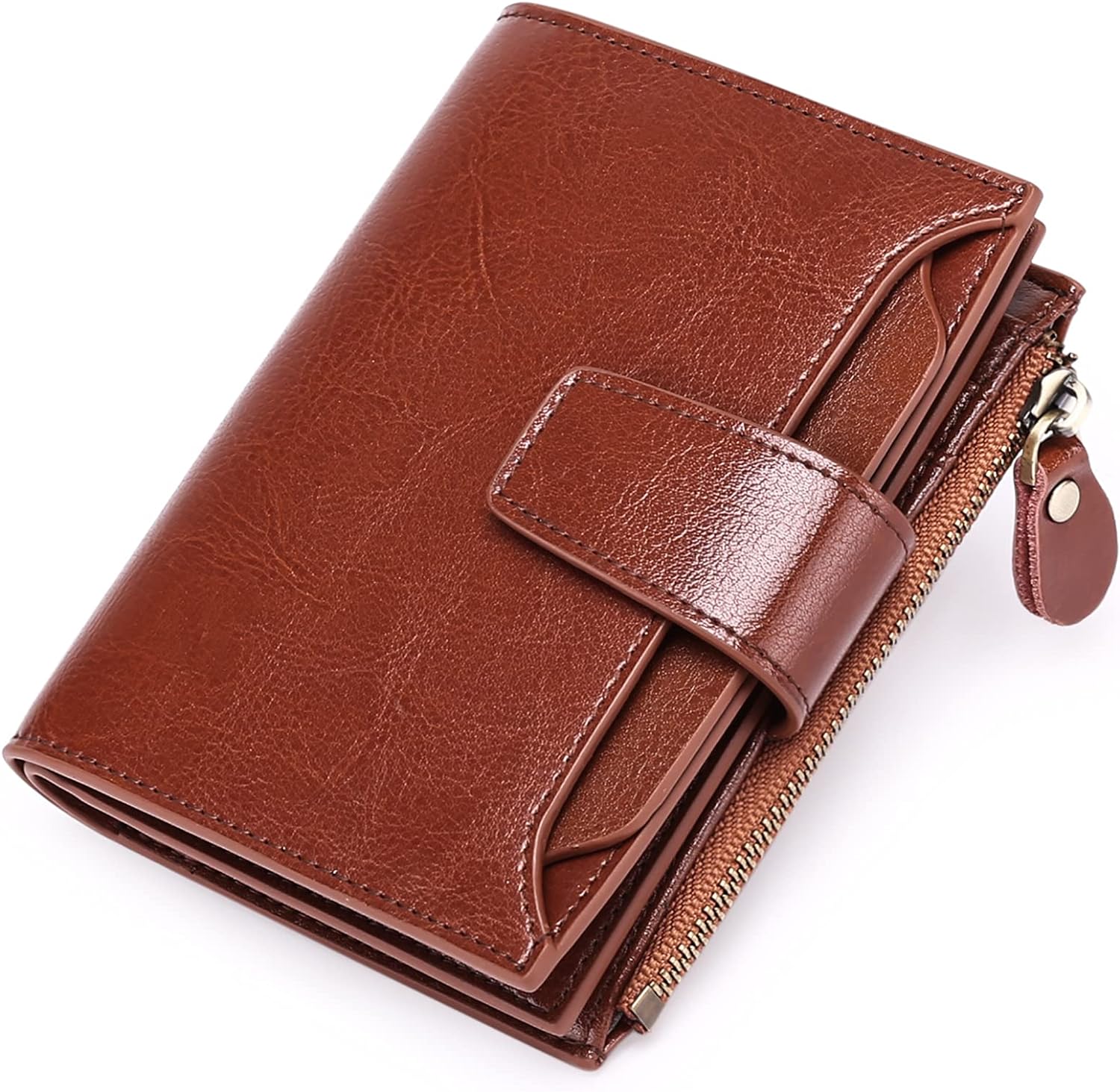 BowLift | Compact Genuine Leather RFID Blocking Multi-Functional Wallet