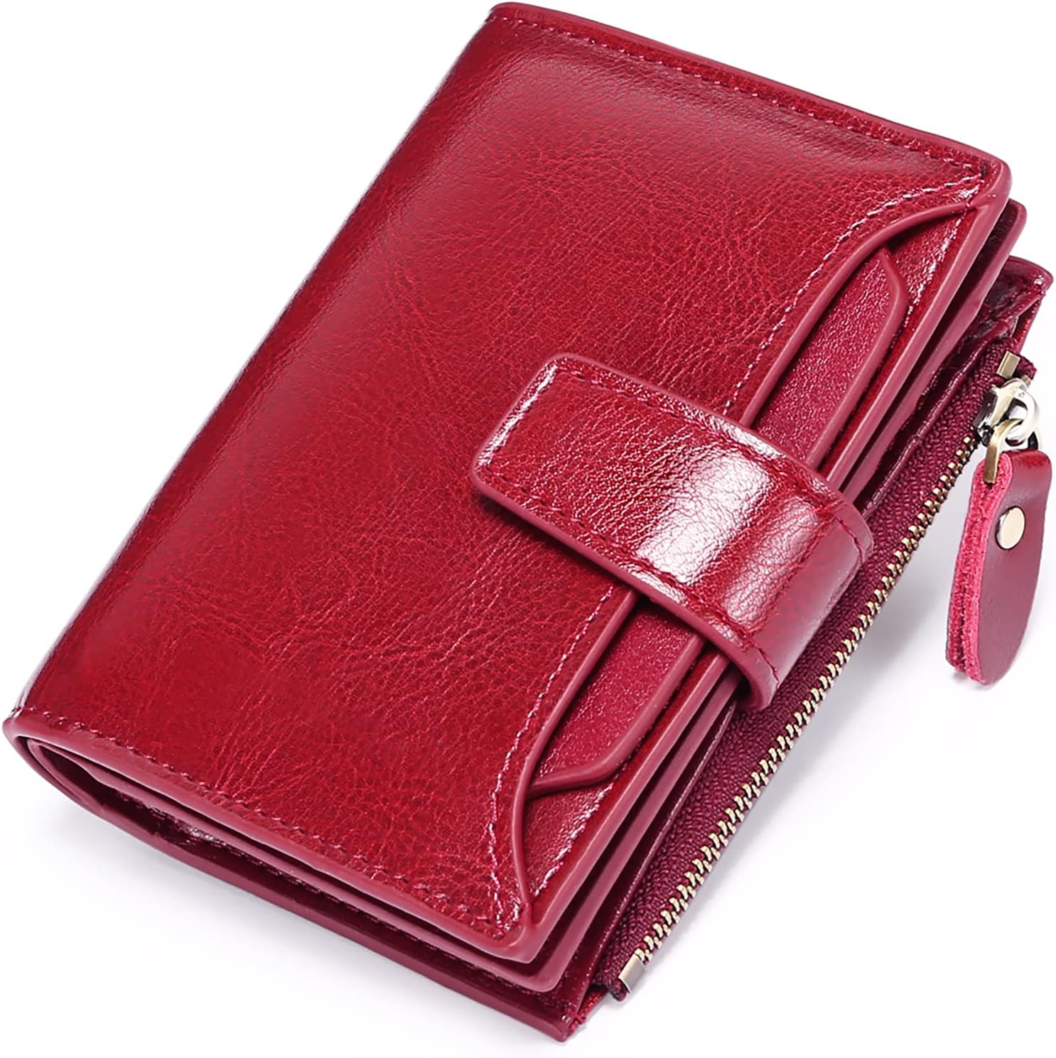 BowLift | Compact Genuine Leather RFID Blocking Multi-Functional Wallet