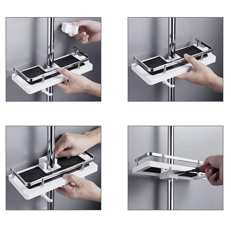 BowLift | Compact Shower Caddy - EasyOrganize