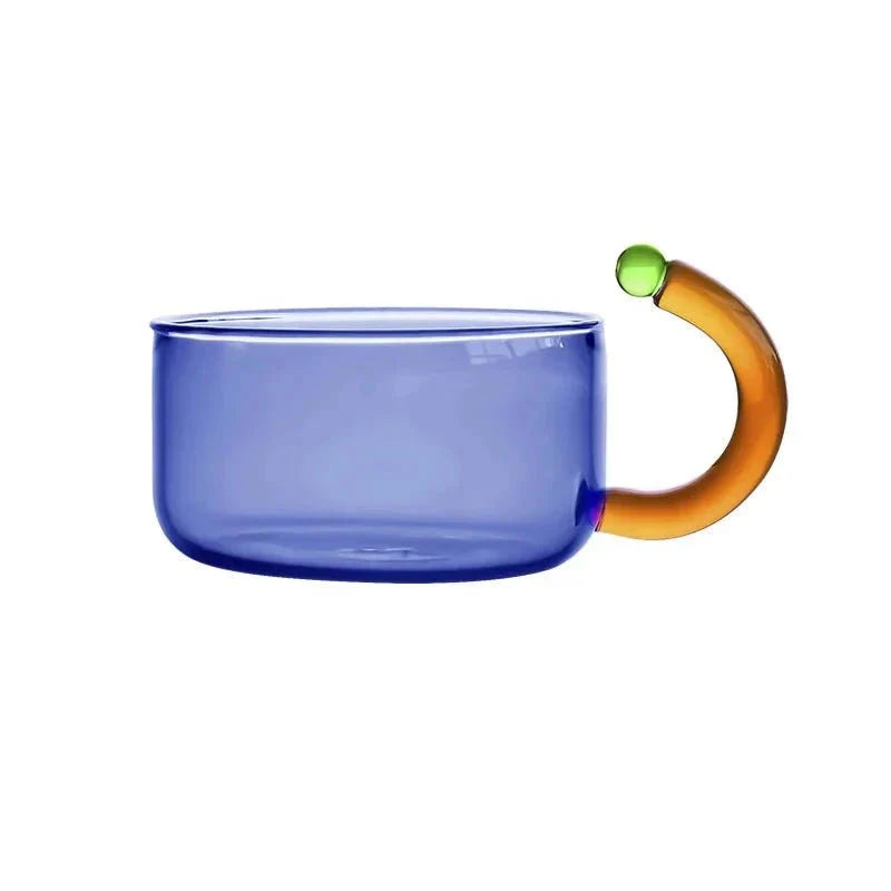 BowLift | Contrasting Color Translucent Teapot & Cup Set