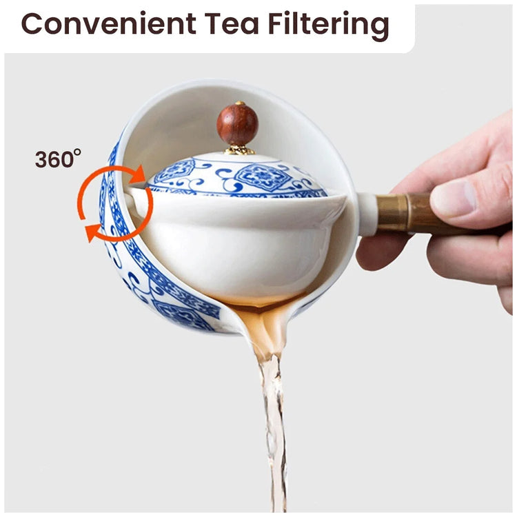 BowLift | Porcelain Gongfu Tea Set – Timeless Elegance, Perfect Tea Experience