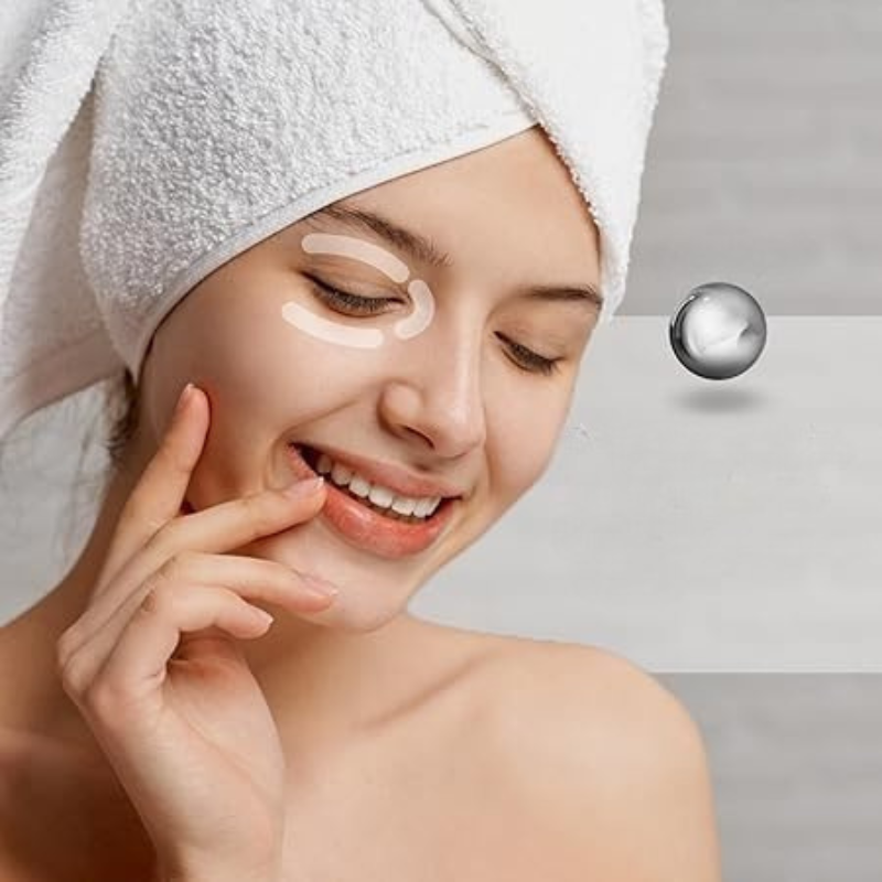 BowLift | Facial Roller Stainless Steel Puffiness Massager