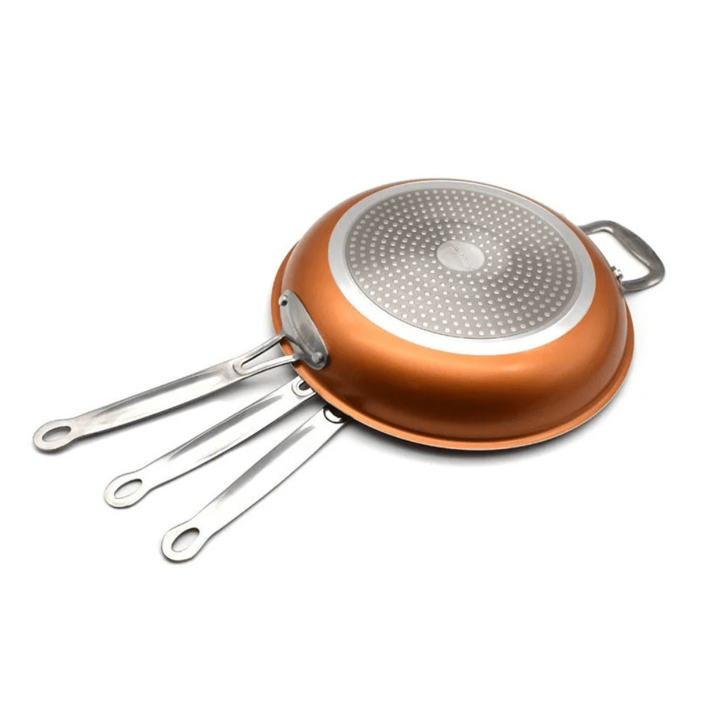BowLift | Copper Pan – Professional Non-Stick Pan with Fast Heat Response