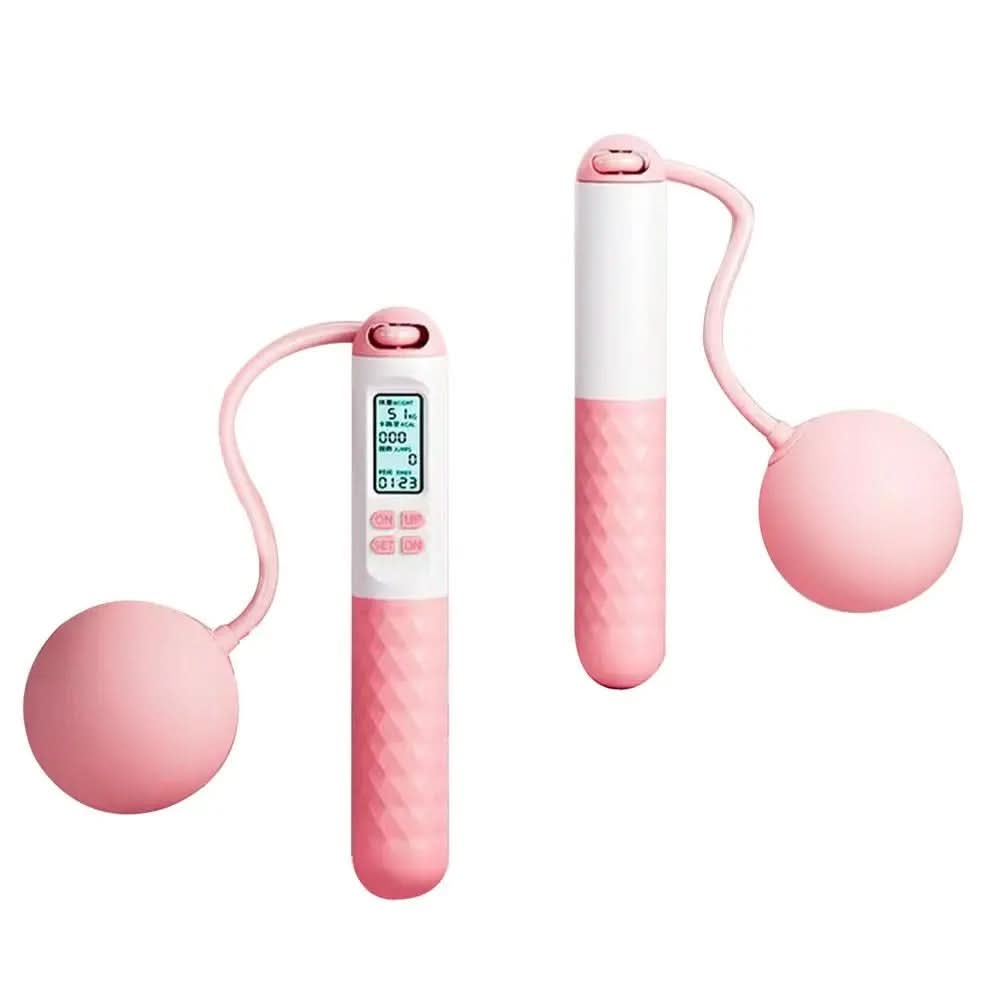 BowLift | Cordless Digital Skipping Rope with Weighted Handles