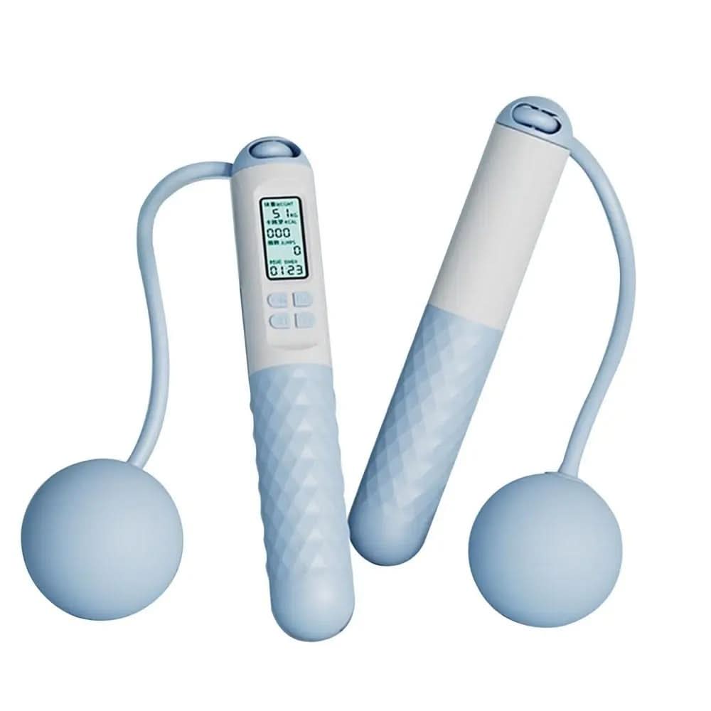 BowLift | Cordless Digital Skipping Rope with Weighted Handles