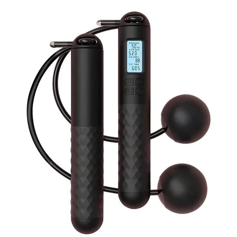 BowLift | Cordless Digital Skipping Rope with Weighted Handles