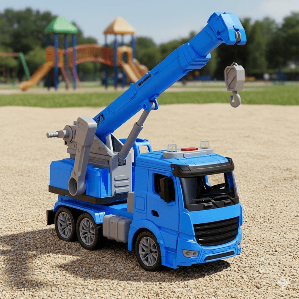 BowLift | CraneMax Junior – Construction Crane Toy with Lights & Sound