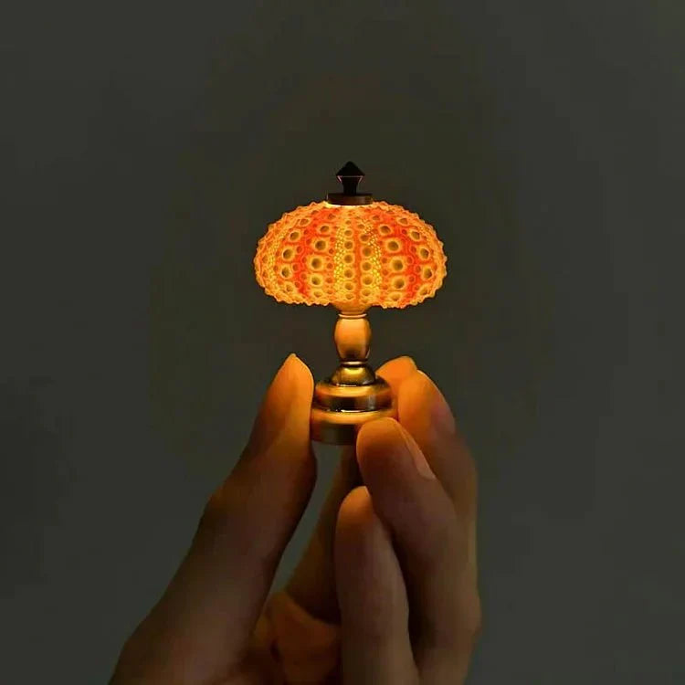 BowLift | Table Lamp Mini Sea Urchin Shell Light