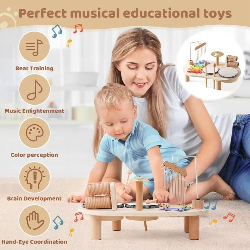 BowLift | Creative Wooden Toy Music Station – MelodyMaker
