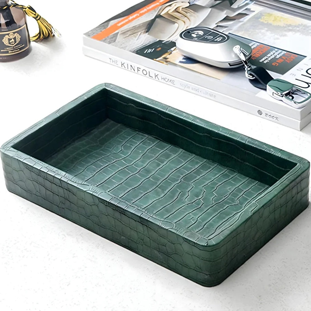 BowLift | Croc Luxe Organiser Tray Box
