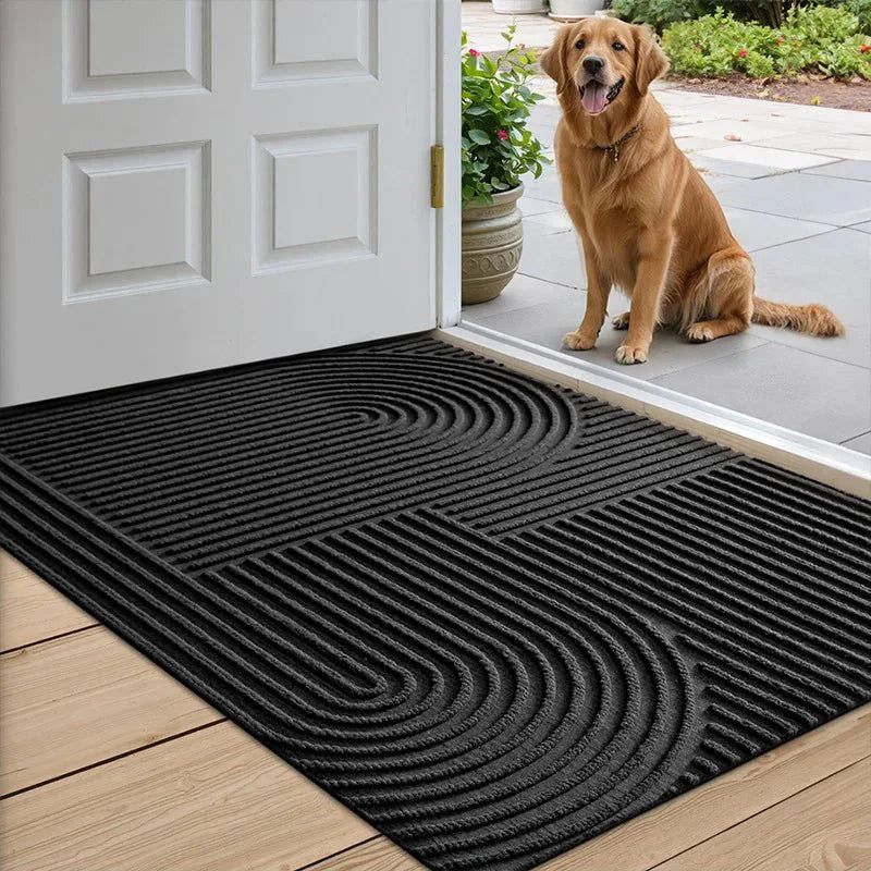 BowLift | CURVIMAT – Absorbent Curved-Line Mat for Modern Entryways