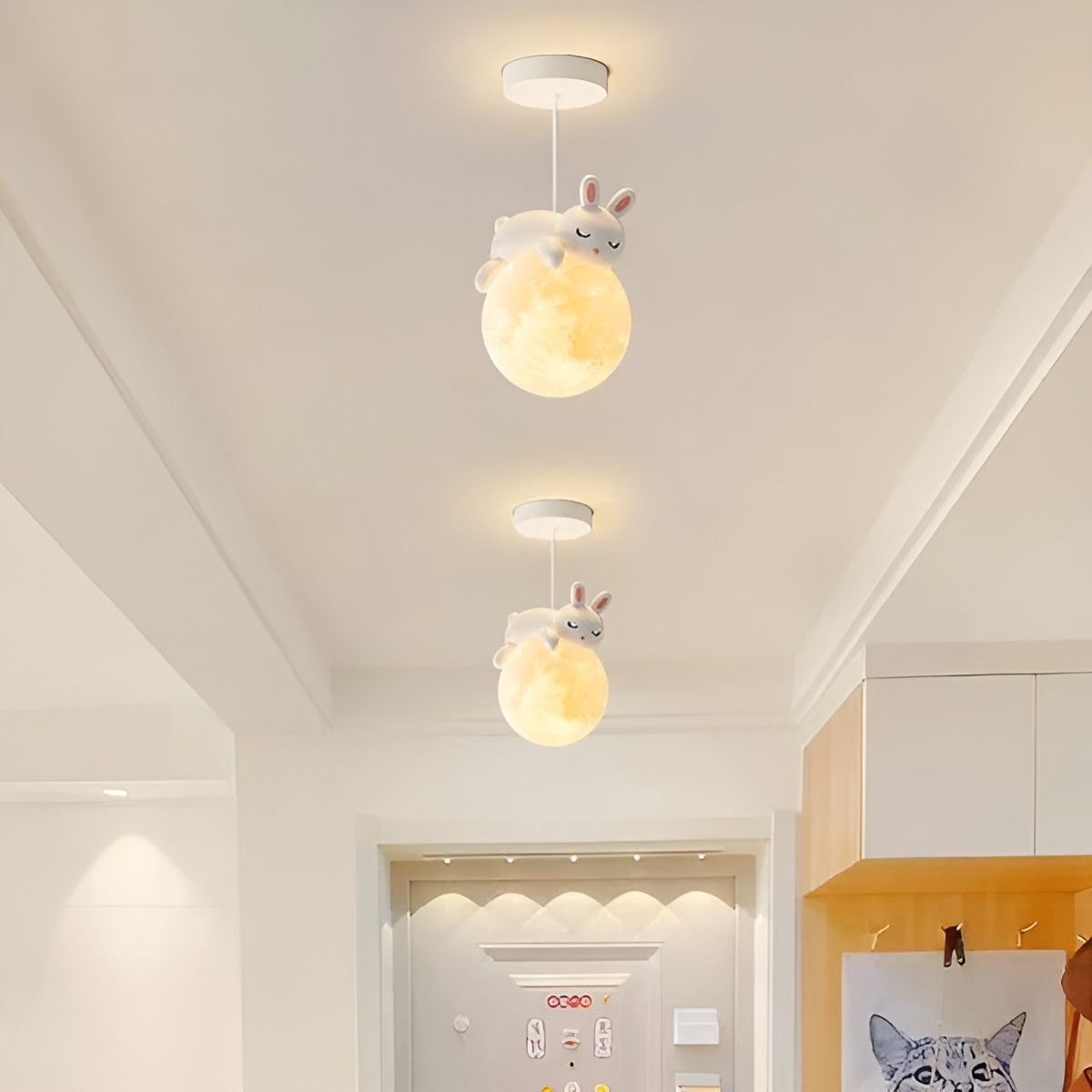BowLift | Cute Animals Pendant Light - LunarBuddy