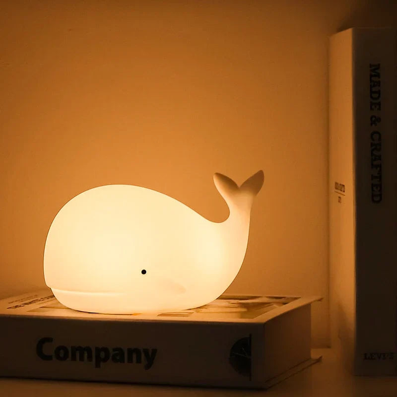 BowLift | Cute Whale Night Light with Colour Change - GlowWhale