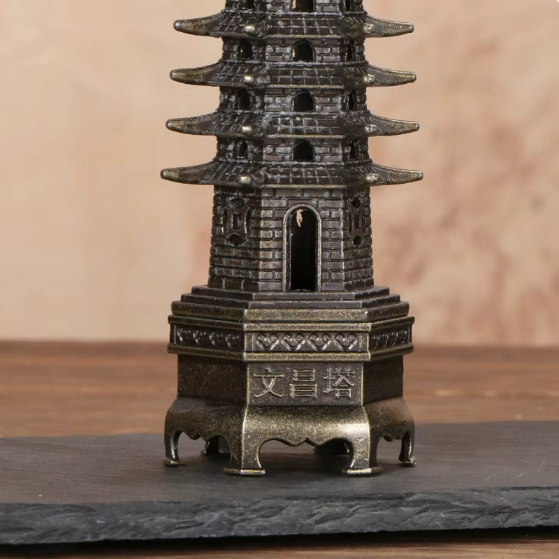 BowLift | Zen Tower-Style Smoke Waterfall Incense Burner