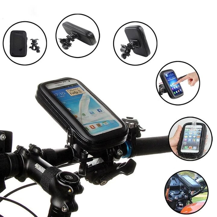BowLift | 15W Power Bank Waterproof Bike Handlebar Phone Mount