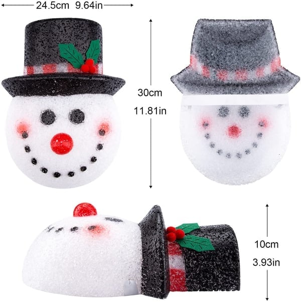 BowLift | Snowman Porch Light Covers