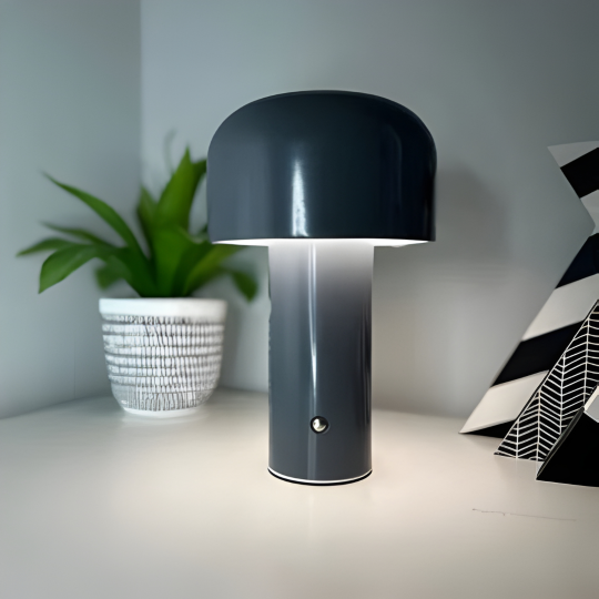 BowLift | Chic Modern Cordless Mushroom Lamp