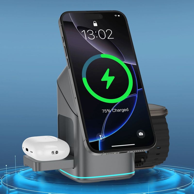 BowLift | 3-in-1 Wireless Fast Charging Charger