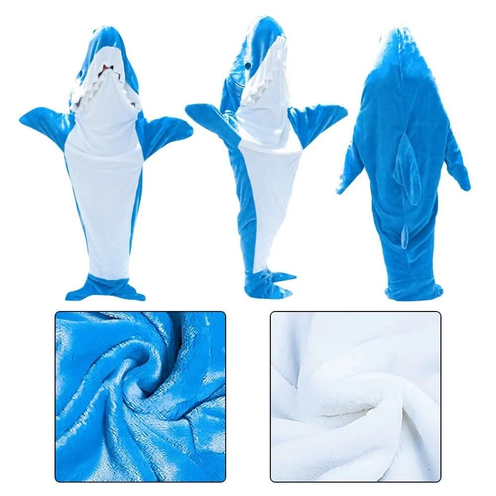 BowLift | Cuddly shark romper for children & adults