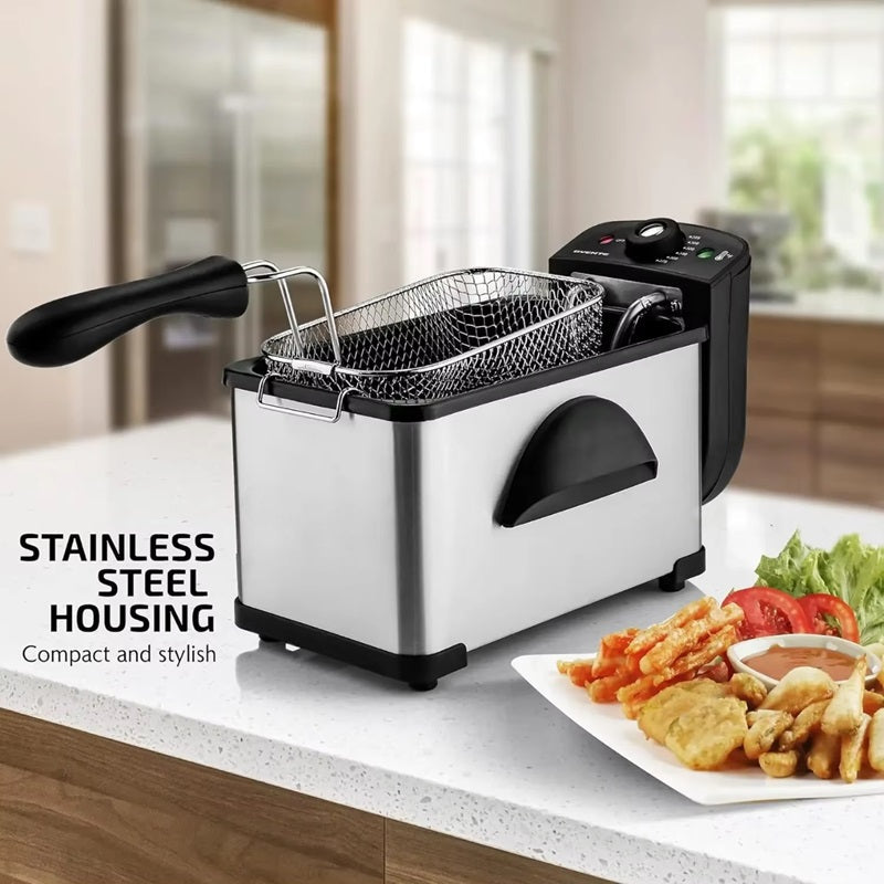 BowLift | 2L Electric Deep Fryer with Adjustable Temperature Control