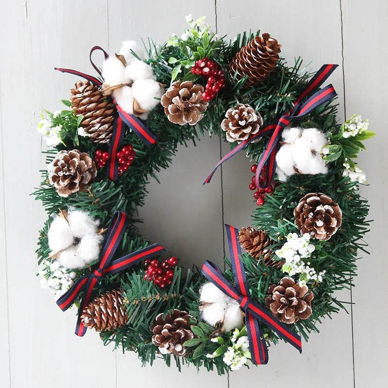 BowLift | 30cm 40cm Christmas Wreath Ornaments Christmas Wreath