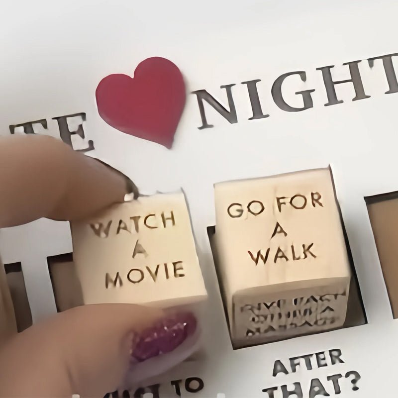 BowLift | AmoréLuxe Date Night Dice | Fun relationship dice game for couples and romantic evenings