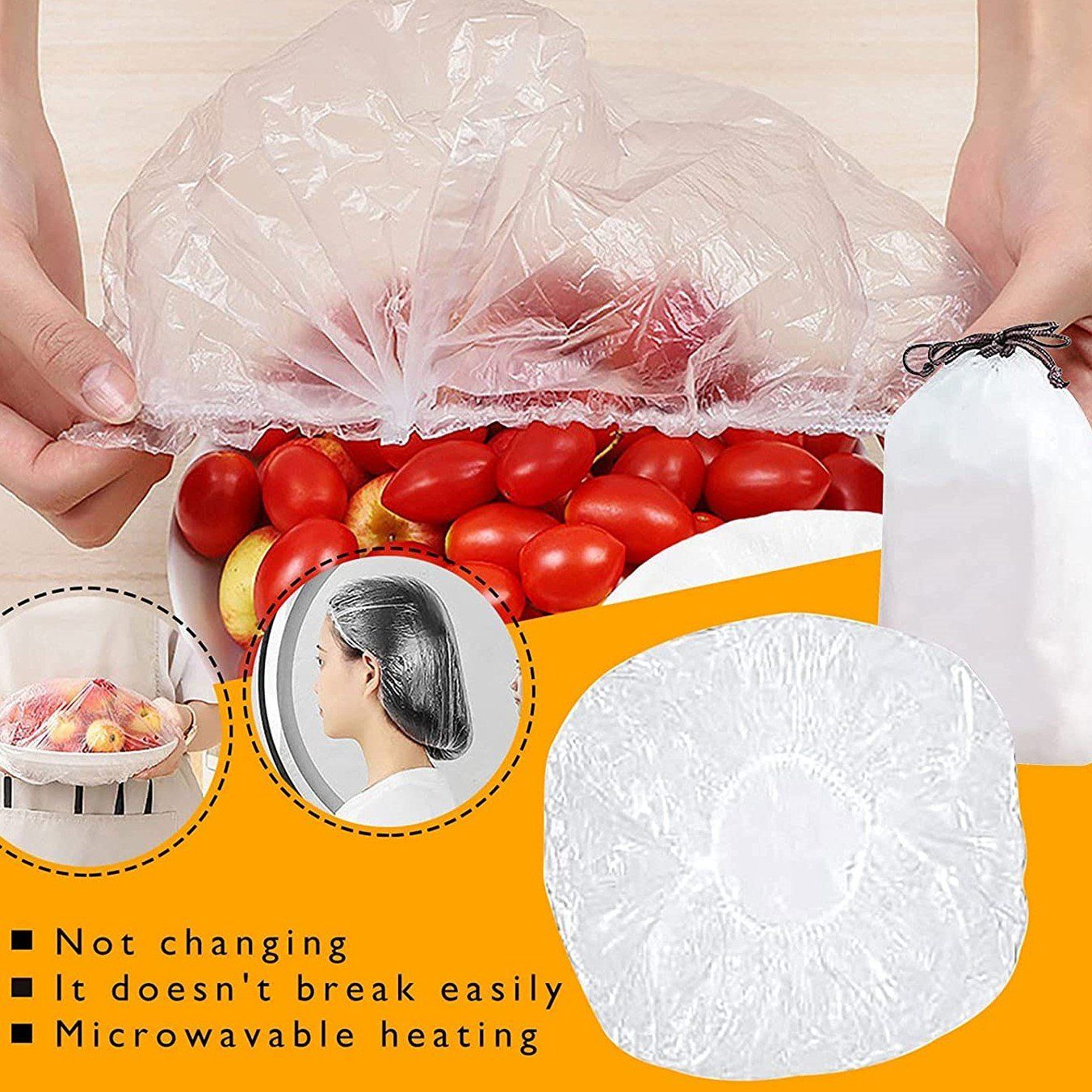 BowLift | Disposable Food Covers Fresh Keeping Bags (100pcs)
