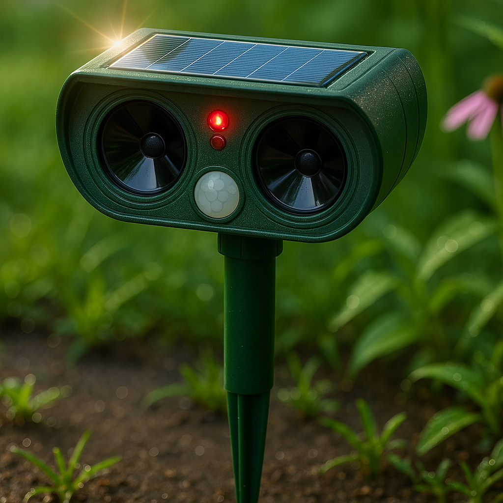 BowLift | Garden Pest Repeller Solar Motion Sensor Device