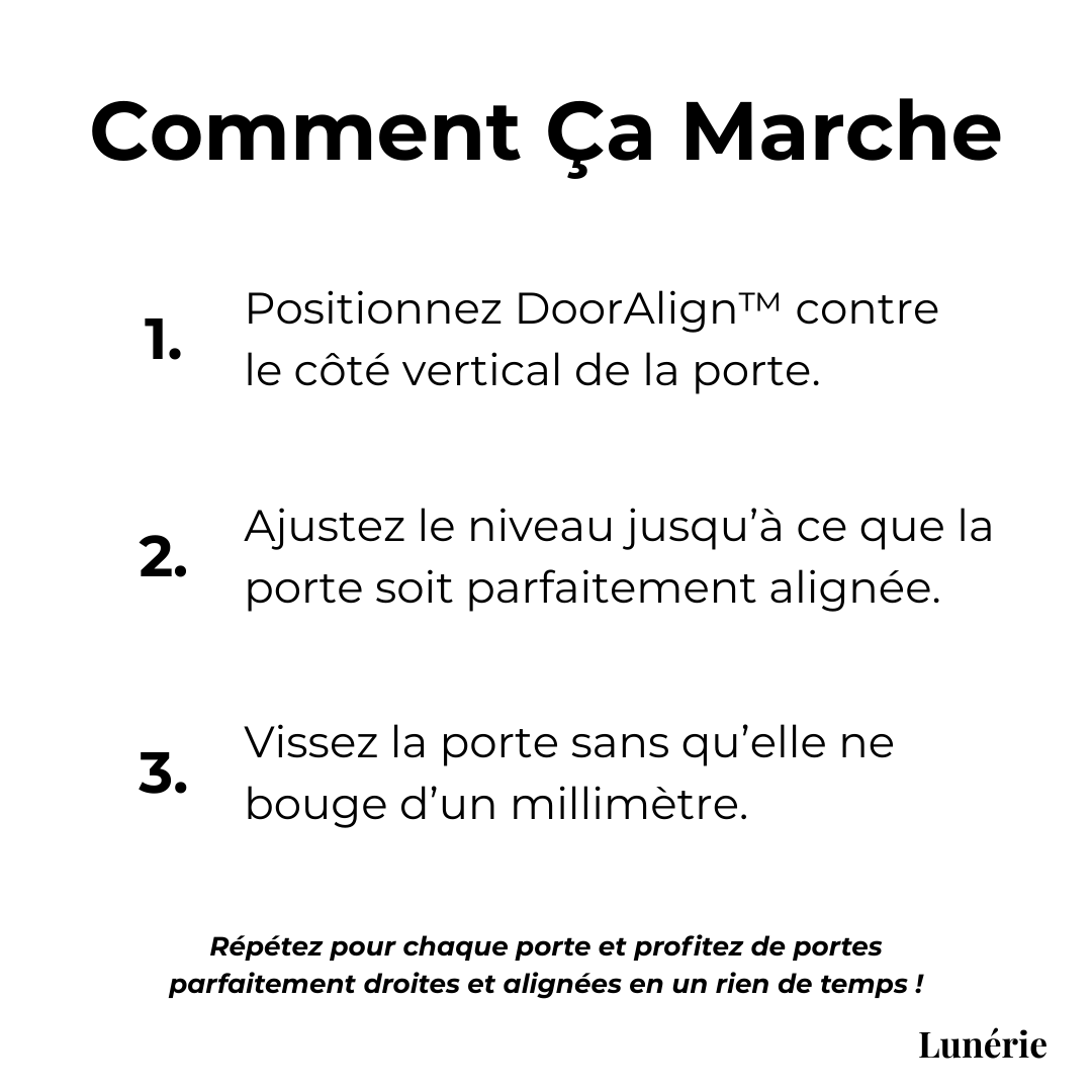 BowLift | DoorFix Door Alignment Tool | Reinforced Aluminum | Precise Closet & Cabinet Installation