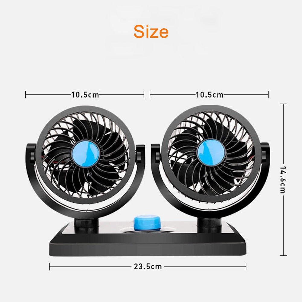 BowLift | Double Cooling Car Fan - CoolingAir