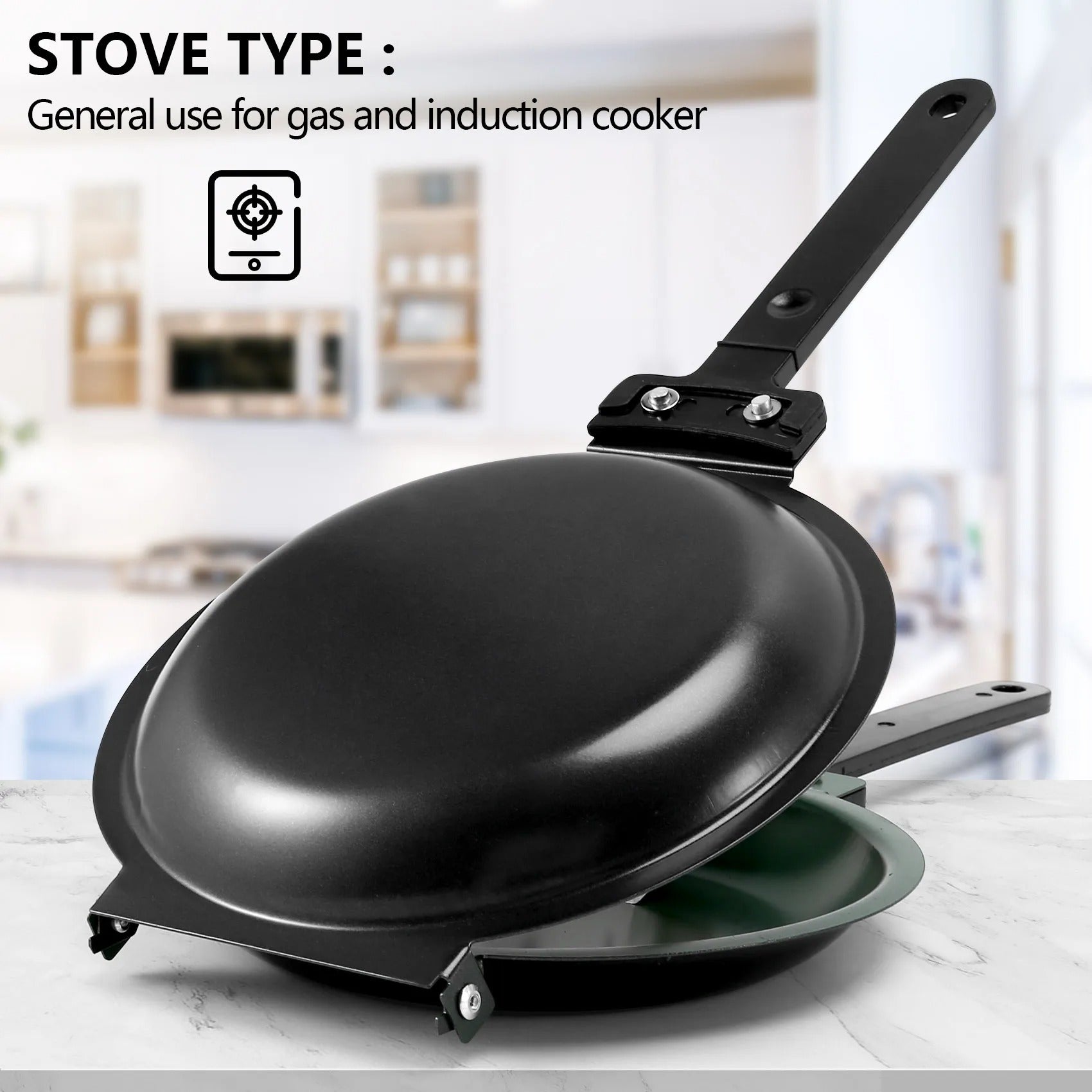 BowLift | Double-Sided Non-Stick Pan - FlipMaster