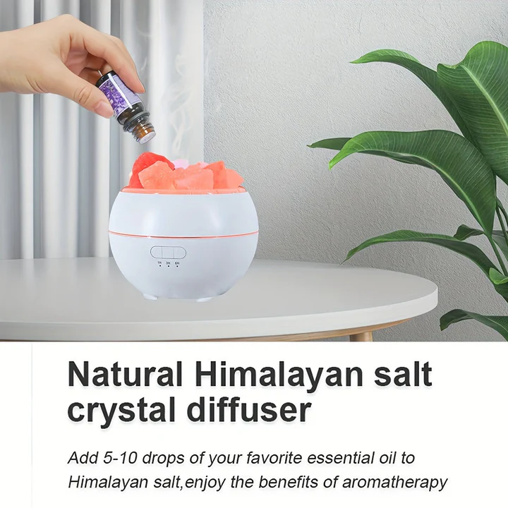 BowLift | 3 in 1 Salt Lamp Essential Oil Diffuser