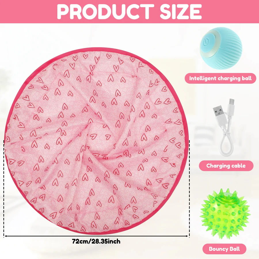 BowLift | Interactive Cat Hunting Toy with Smart Ball