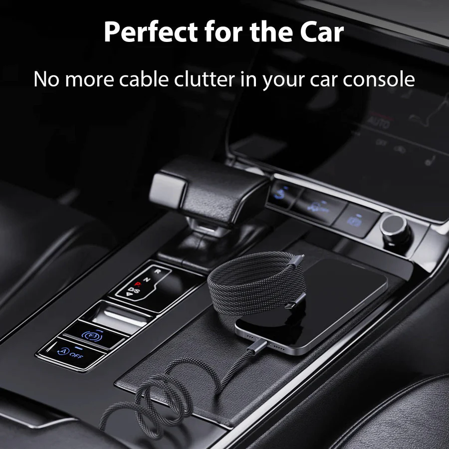 BowLift | Magnetic Anti Tangle Cable Super Fast Charging