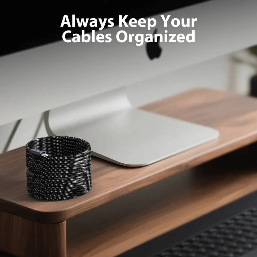 BowLift | Magnetic Anti Tangle Cable Super Fast Charging