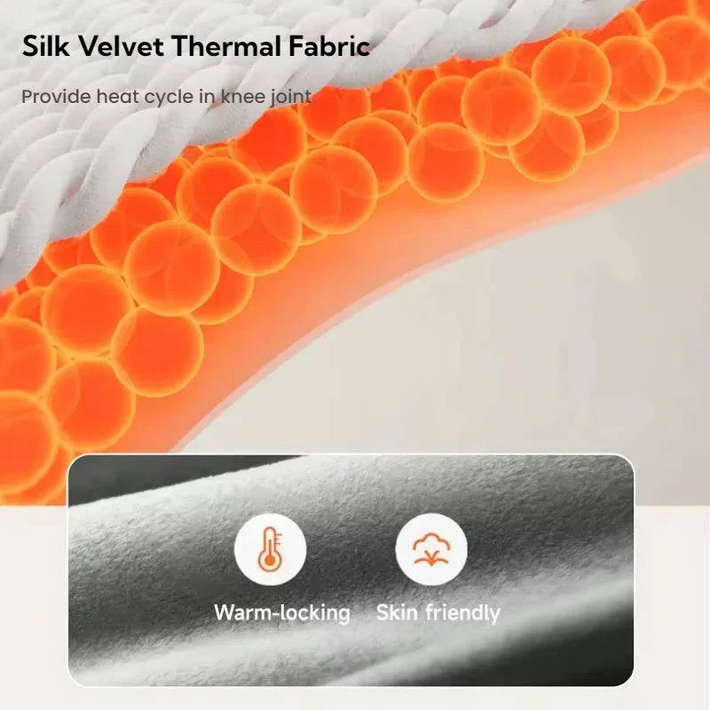 BowLift | Cordless Knee Massager with Heat Vibration for Pain Relief