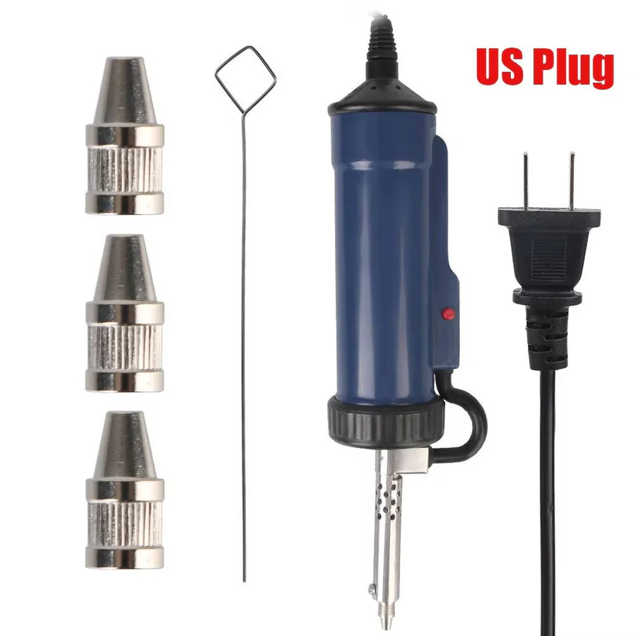 BowLift | Desoldering Machine, Tin Sucker, Automatic Electric Solder with 3 Suction Nozzles