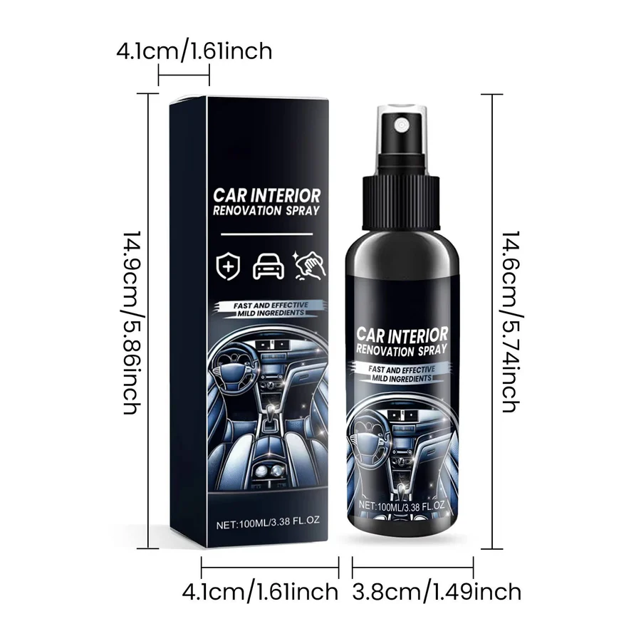 BowLift | Car Interior Cleaner Spray, Multi-Surface Formula with UV Protection