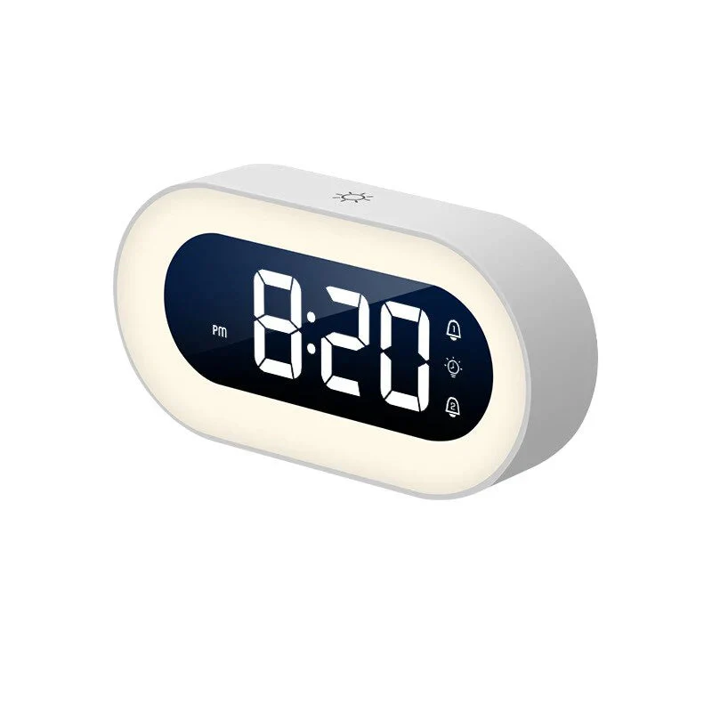 BowLift | Sunrise Gentle Light Alarm Clock, USB Powered