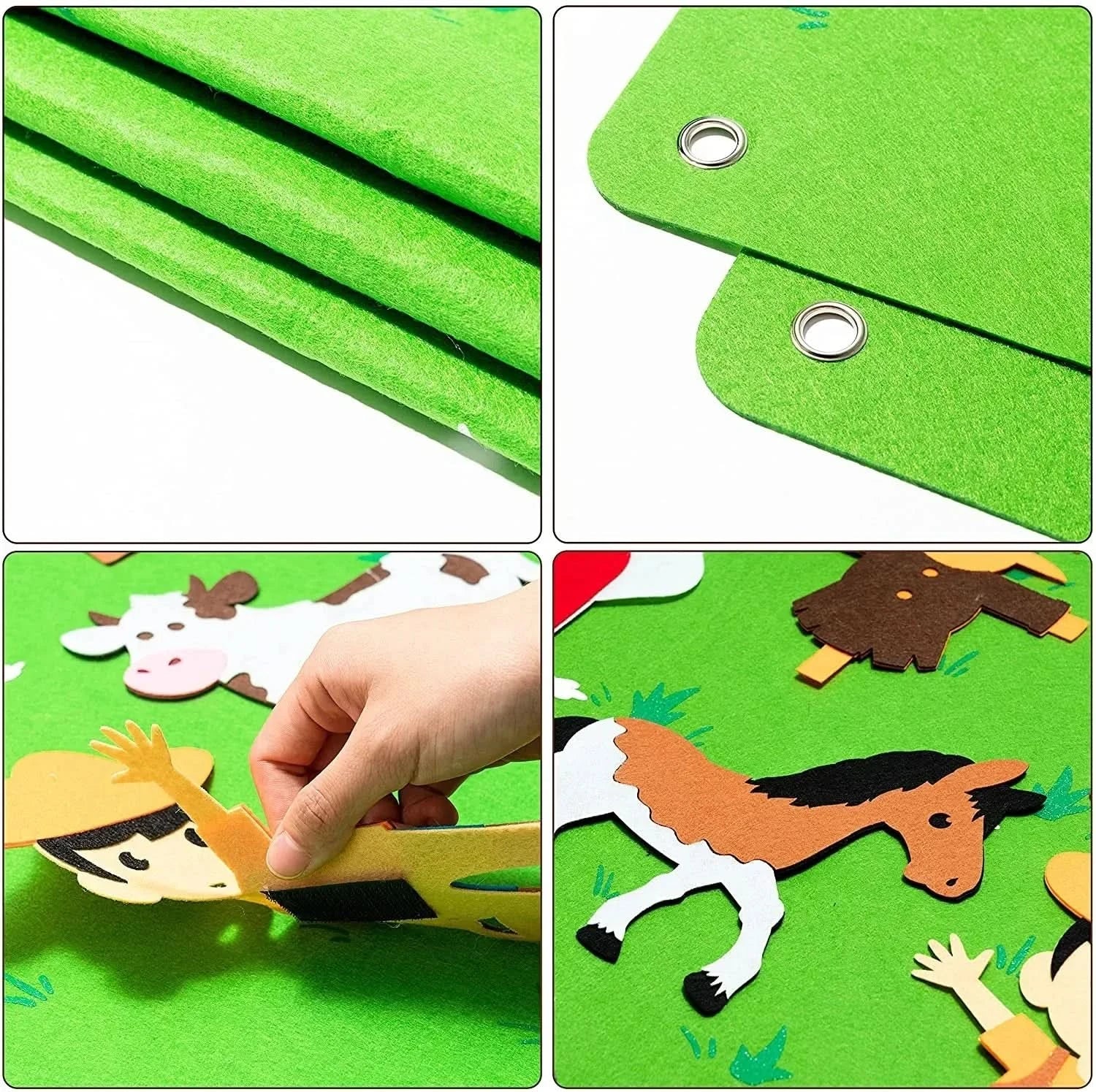 BowLift | ANIMAL FELT BOARD – Felt board for creative & screen-free learning from 3 years old
